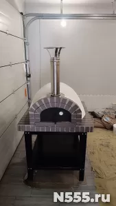 Модульная помпейская печь для пиццы на дровах фото