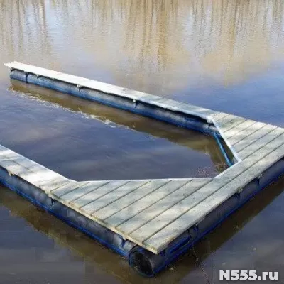 Понтон из пнд труб